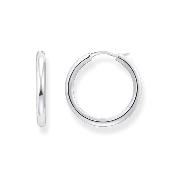 Creolen mit klassisch-elegantem Design Silber - Thomas Sabo - Nordic Spectra