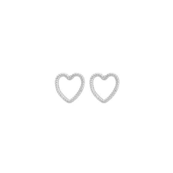 Rope Heart Studs S Steel - Edblad - Snabb frakt & paketinslagning - Nordicspectra.se