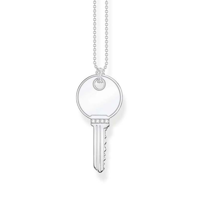 Thomas Sabo - Halsband Glittrande Nyckel
