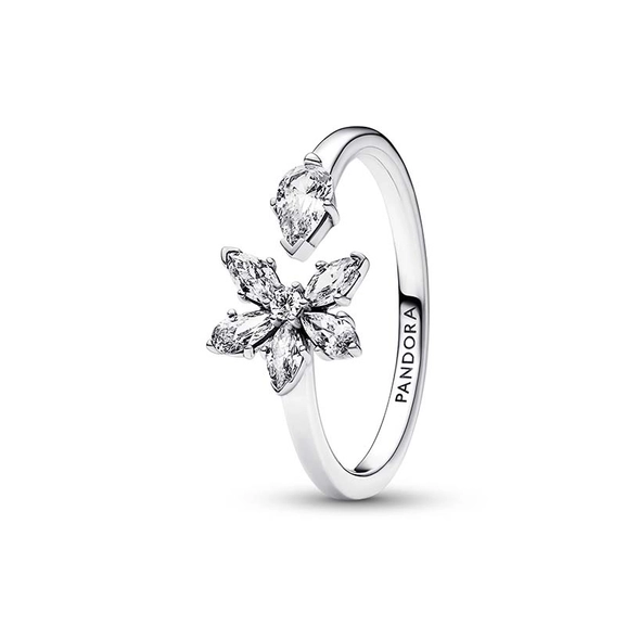 Glittrande Naturinspirerad Ring med Stenar - PANDORA - Snabb frakt & paketinslagning - Nordic Spectra