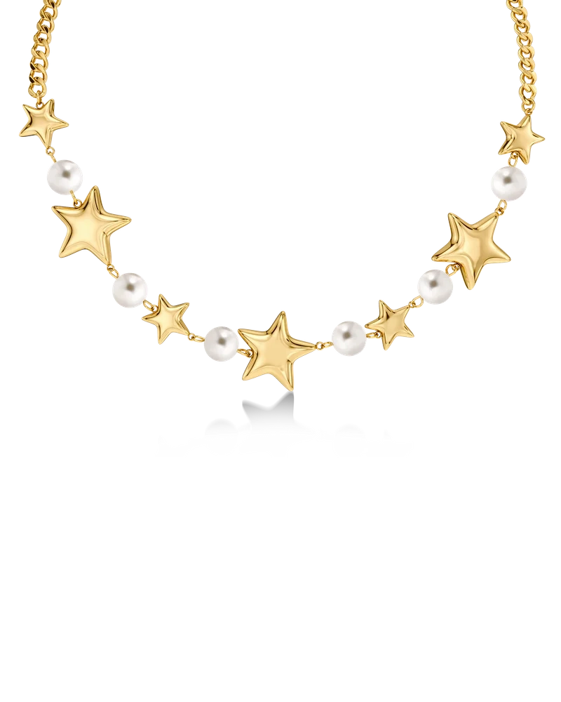 Edblad - Astra Necklace Pearl Gold