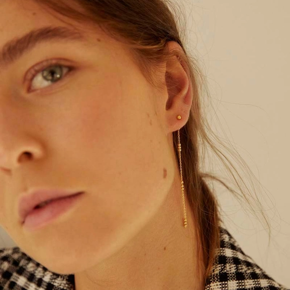 Saint Back Chain Gold -CU Jewellery - Snabb frakt & paketinslagning - Nordicspectra.se