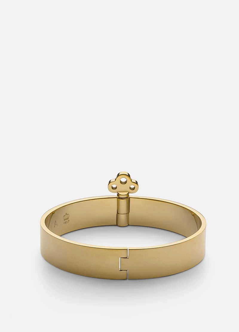 Bangle with Key Lock - Gold - Skultuna - Snabb frakt & paketinslagning - Nordicspectra.se