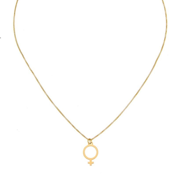 Letters Venus Necklace Gold -CU Jewellery - Snabb frakt & paketinslagning - Nordicspectra.se