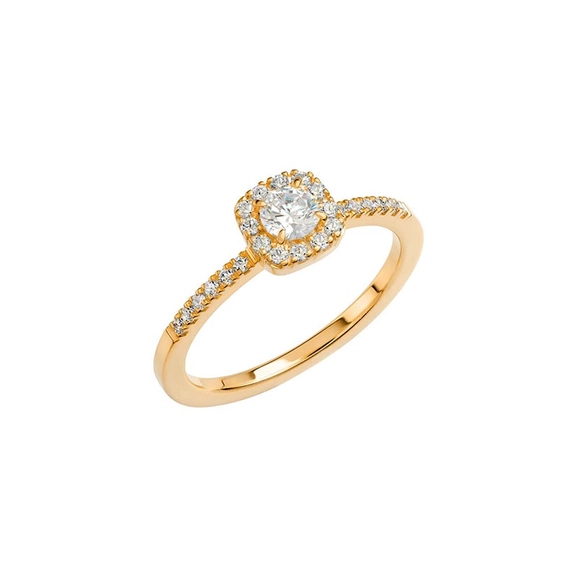 Love 05 Gold - Wedding & engagement rings - Schalins - Scandinavian design - Nordic Spectra