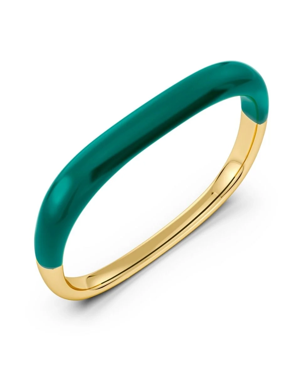 Edblad - Lore Bangle Green Gold