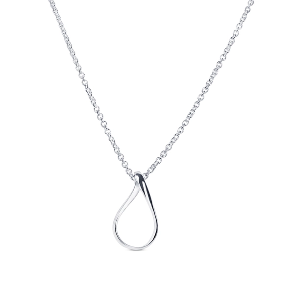 Eternal Flow Necklace White Gold - Nordic Spectra - Suuri valikoima & ilmainen lahjapaketointi - Nordicspectra.fi
