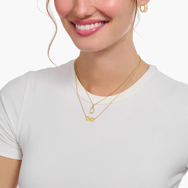 Halsband med Evighetstecken Guld - Thomas Sabo - Snabb leverans & paketinslagning - Nordic Spectra