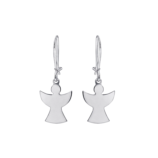 Guardian Angel Earrings Silver - Nordic Spectra - Suuri valikoima & ilmainen lahjapaketointi - Nordicspectra.fi