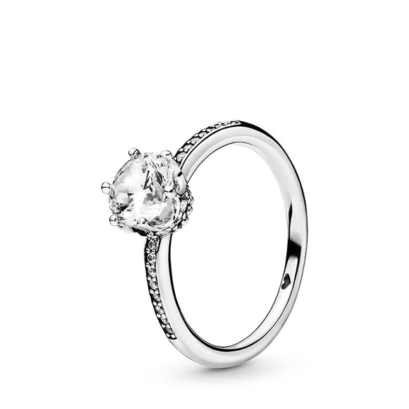 Clear Sparkling Crown Ring - PANDORA - Snabb frakt & paketinslagning - Nordicspectra.se