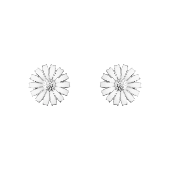 Daisy Vit Örhängen ⌀ 11 mm - Georg Jensen - Designsmycken med snabba & trygga leveranser - Nordic Spectra