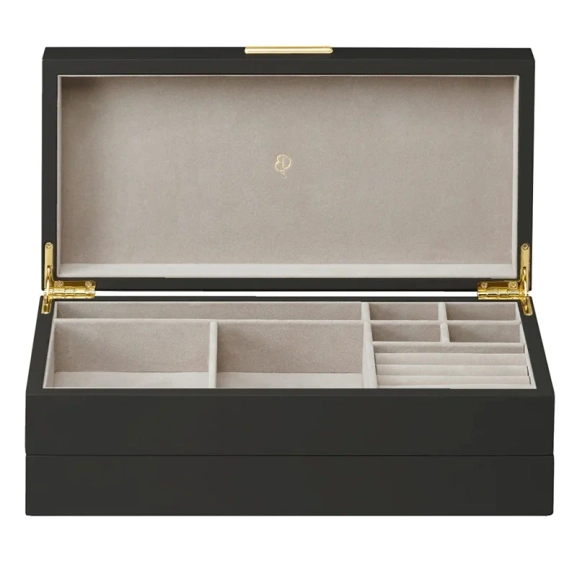 Jewellery Box L Black Gold - Edblad - Snabb leverans - Gratis paketinslagning