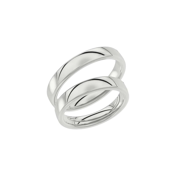 240-4 Silver - Vigsel- & förlovningsringar - Schalins - Fri storleksändring* - Nordic Spectra