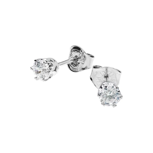 Donau Örhängen 0.40ct Vitguld - Schalins - Smycken för de speciella tillfällena - Nordic Spectra