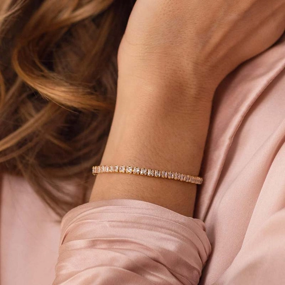 Zara Bracelet Gold Crystal - Caroline Svedbom - Snabb frakt & paketinslagning - Nordicspectra.se