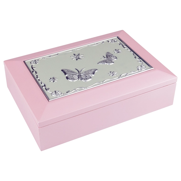 Smyckeskrin Rosa Speldosa - Snabb frakt & paketinslagning - Nordicspectra.se