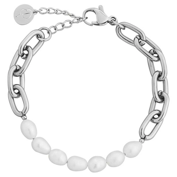 Trellis Pearl Bracelet Steel - Edblad - Snabb frakt & paketinslagning - Nordicspectra.se