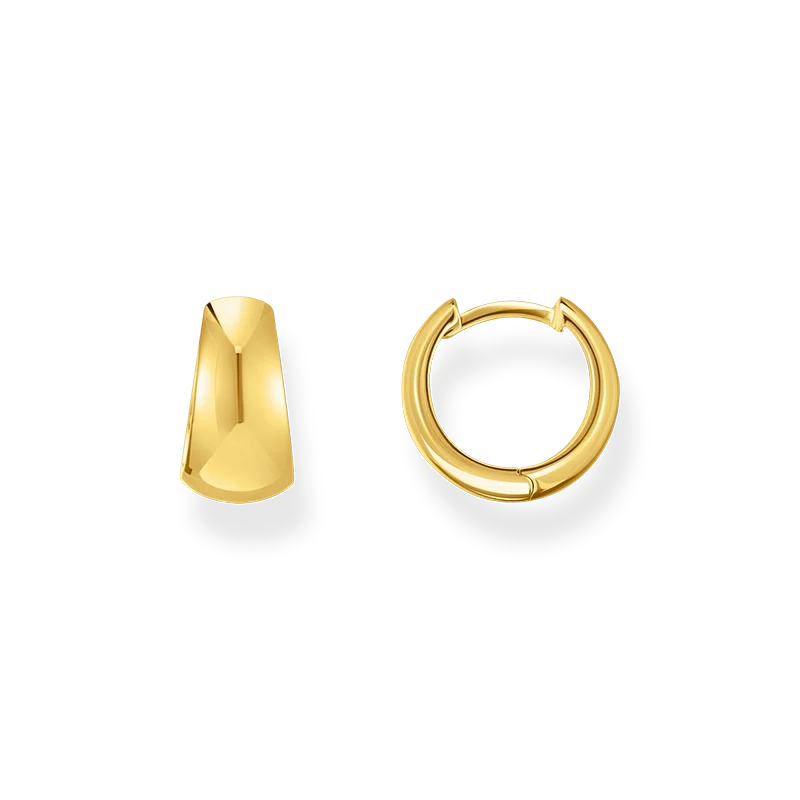 Thomas Sabo - Klassiska Trapets Chuncky &Ouml;rh&auml;ngen Guld