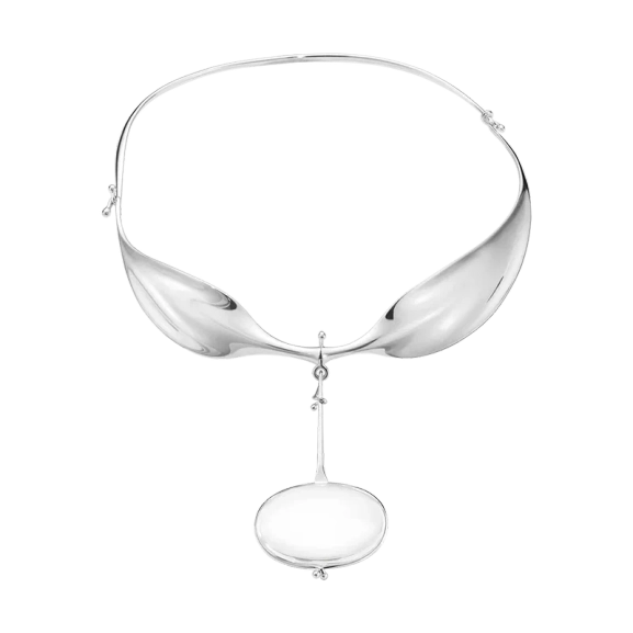 Vivianna Torun Halsring med Bergkristall - Georg Jensen - Designsmycken med snabba & trygga leveranser - Nordic Spectra