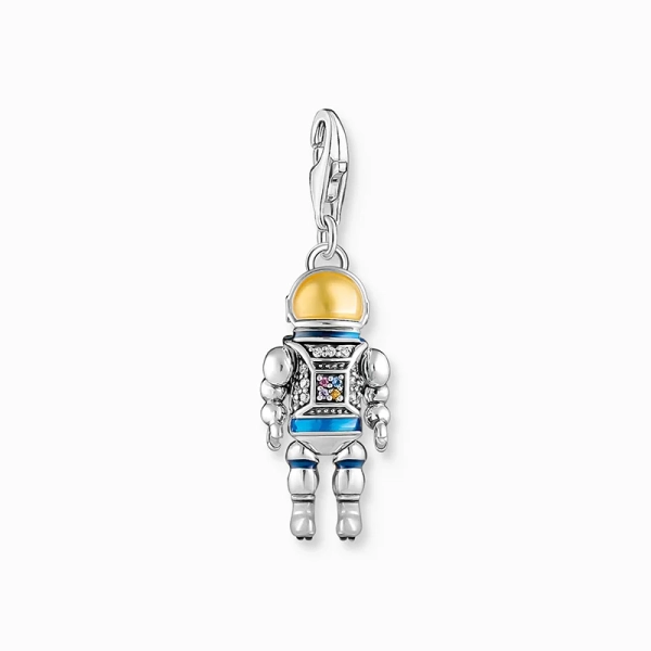 Astronaut Med Färgglada Stenar Berlock - Thomas Sabo - Snabb leverans & paketinslagning - Nordic Spectra