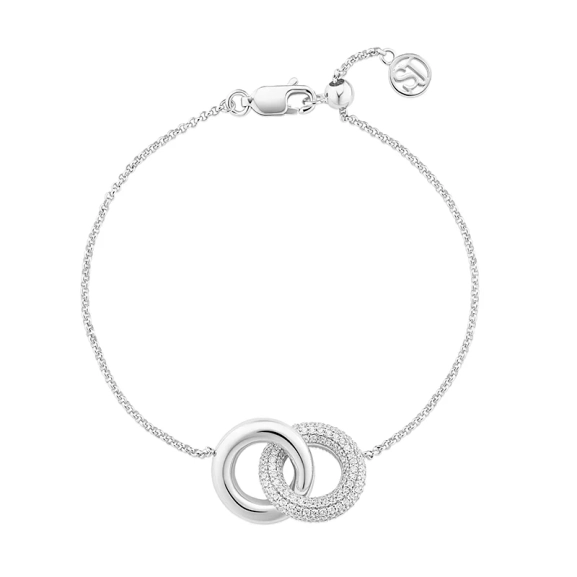 Carrara Armband från Sif Jakobs i silver med glittrande cubic zirconia