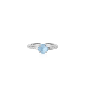 Natti Ring Rhodium Sky Ignite