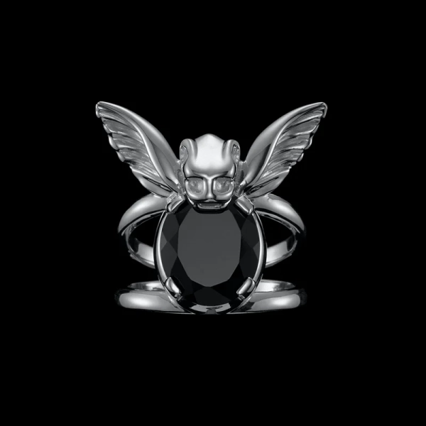 Gargoyle Ring Black Spinel - Maria Nilsdotter - 1-2 dagars leverans - Nordic Spectra