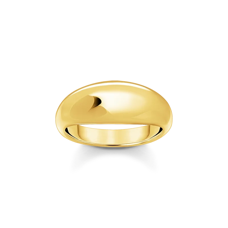 Thomas Sabo – Elegant Klassisk Ring Guld