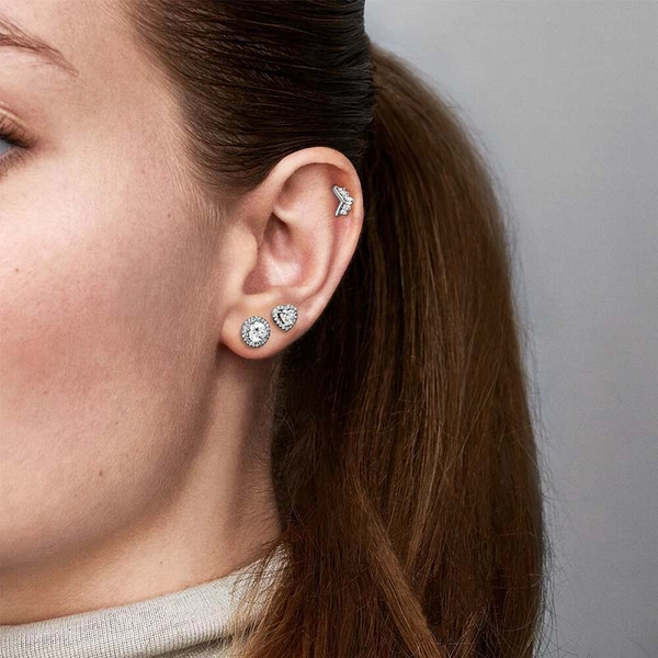 Diadem-Wishbone Ohrringe von PANDORA, Schneller Versand - Nordicspectra.de