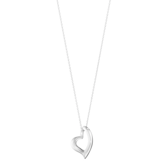 Kurvigt Hjärta Halsband - Georg Jensen halsband - Snabb frakt & paketinslagning - Nordicspectra.se