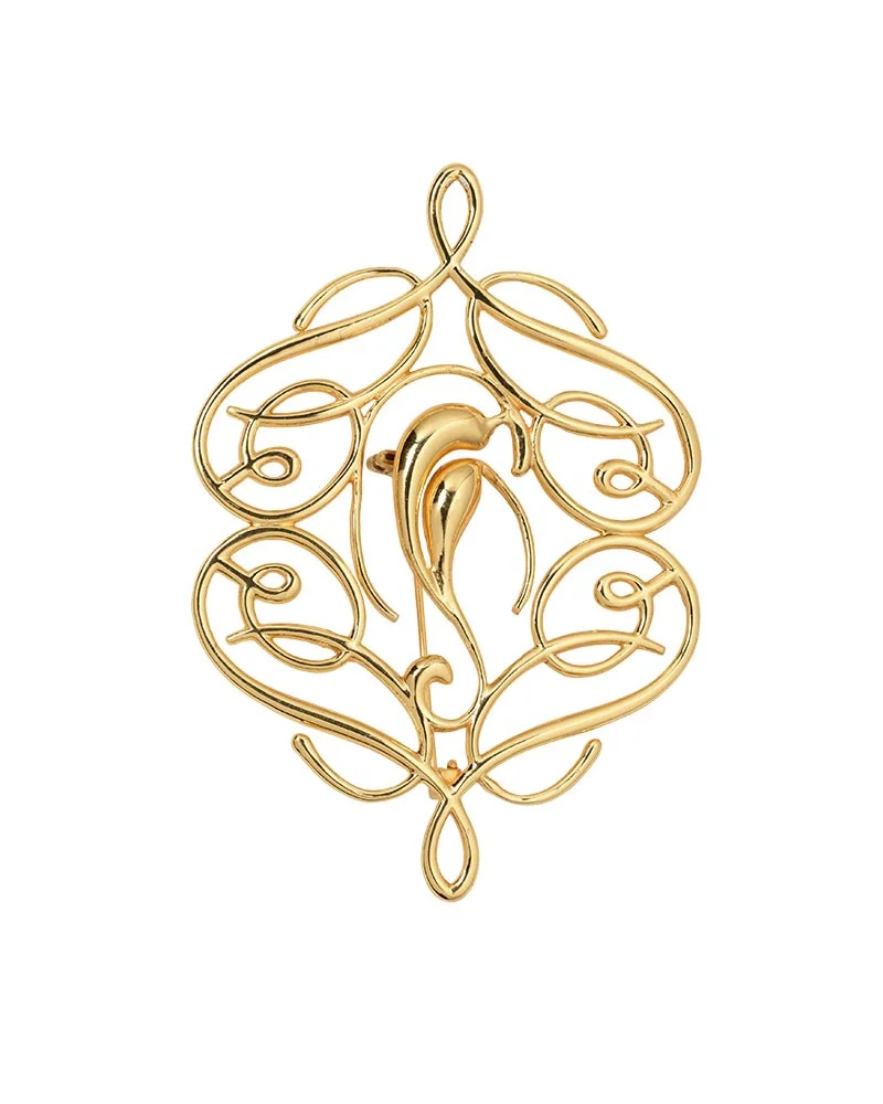 Syster P - Ophelia Brooch Gold