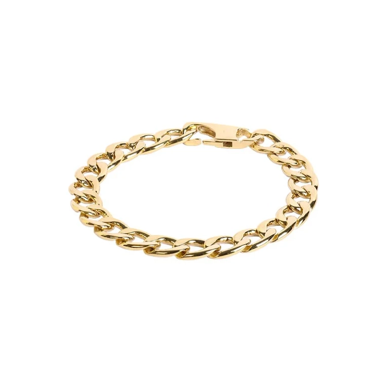 Curb Chain Bracelet Gold från Emma Israelsson