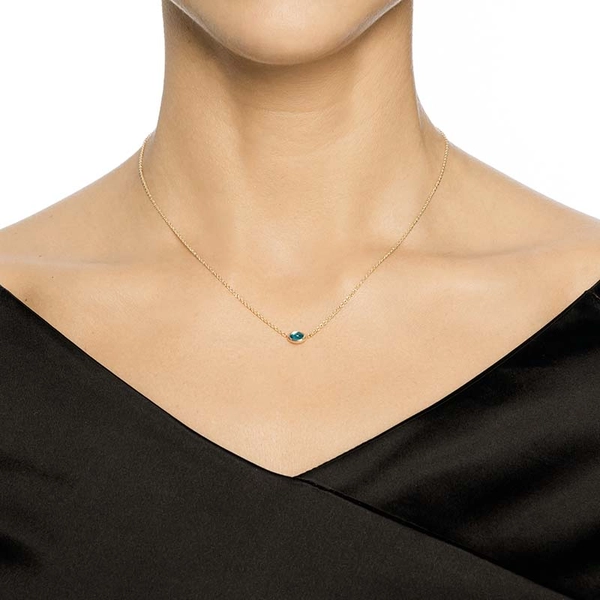 Love Bead Necklace Gold - Topaz - Efva Attling ringar - Snabb frakt & paketinslagning - Nordicspectra.se