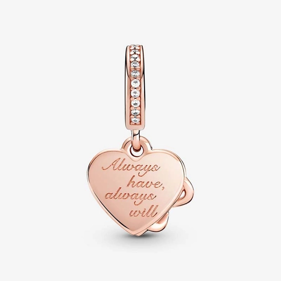 Love You Unendlichkeits-Herz Charm-Anhänger von PANDORA, Schneller Versand - Nordicspectra.de