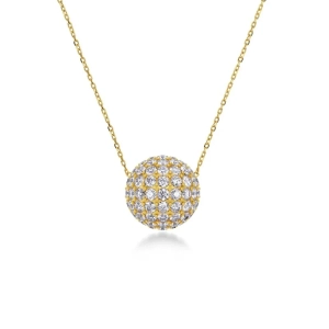 Bead Sparkle Necklace Gold - Edblad - Snabb leverans - Gratis paketinslagning