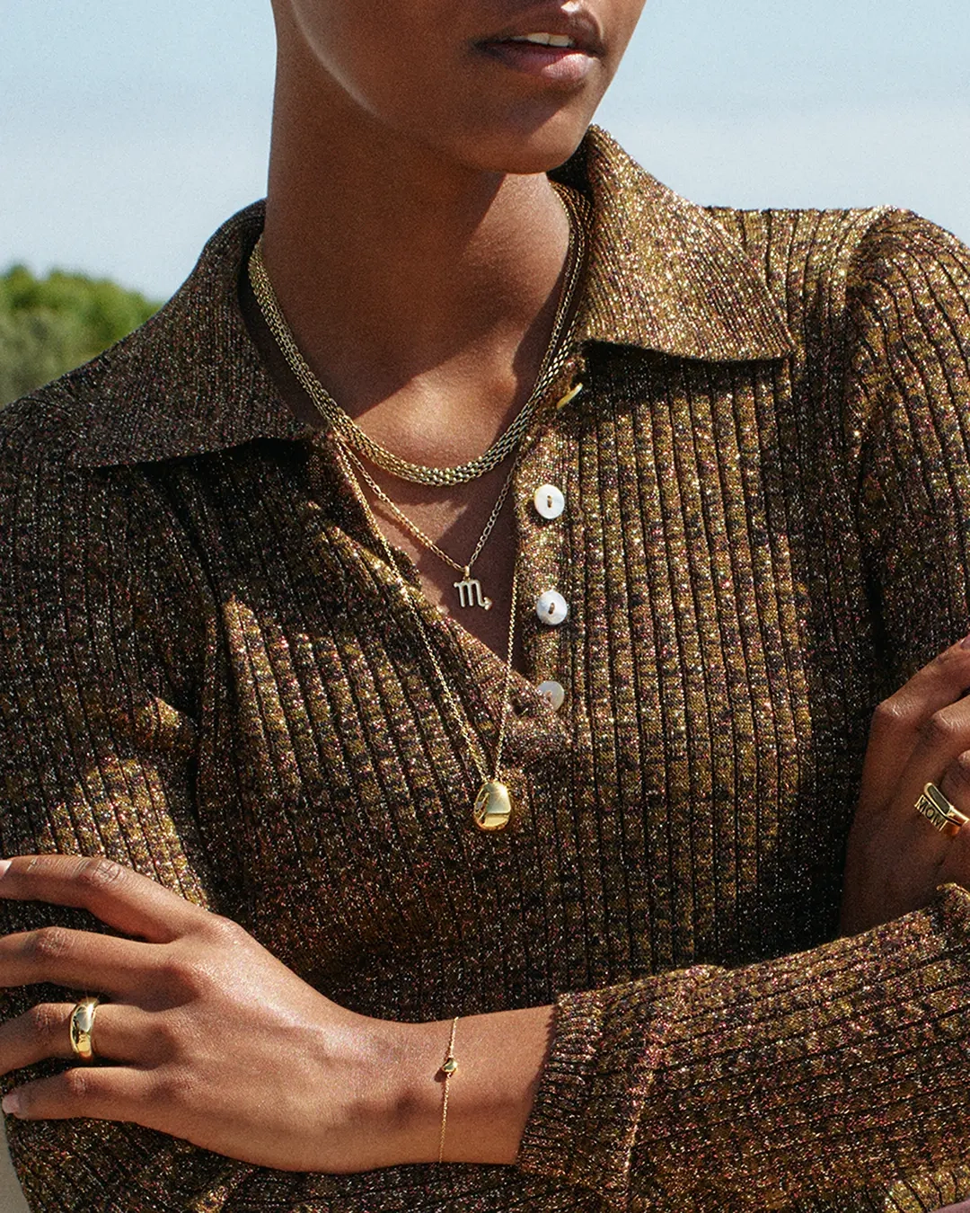 Lulu Necklace L Gold - Edblad - Snabba leveranser - Gratis paketinslagning