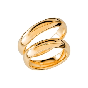 SR1027-5 Guld - Vigsel- & förlovningsringar - Schalins - Fri storleksändring* - Nordic Spectra