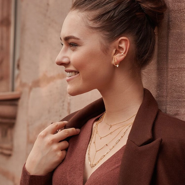 Korvarenkaat Classic Kulta - Thomas Sabo - Suuri valikoima & ilmainen lahjapaketointi - Nordicspectra.fi