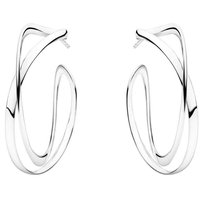 Georg Jensen - Infinity Hoops Stora