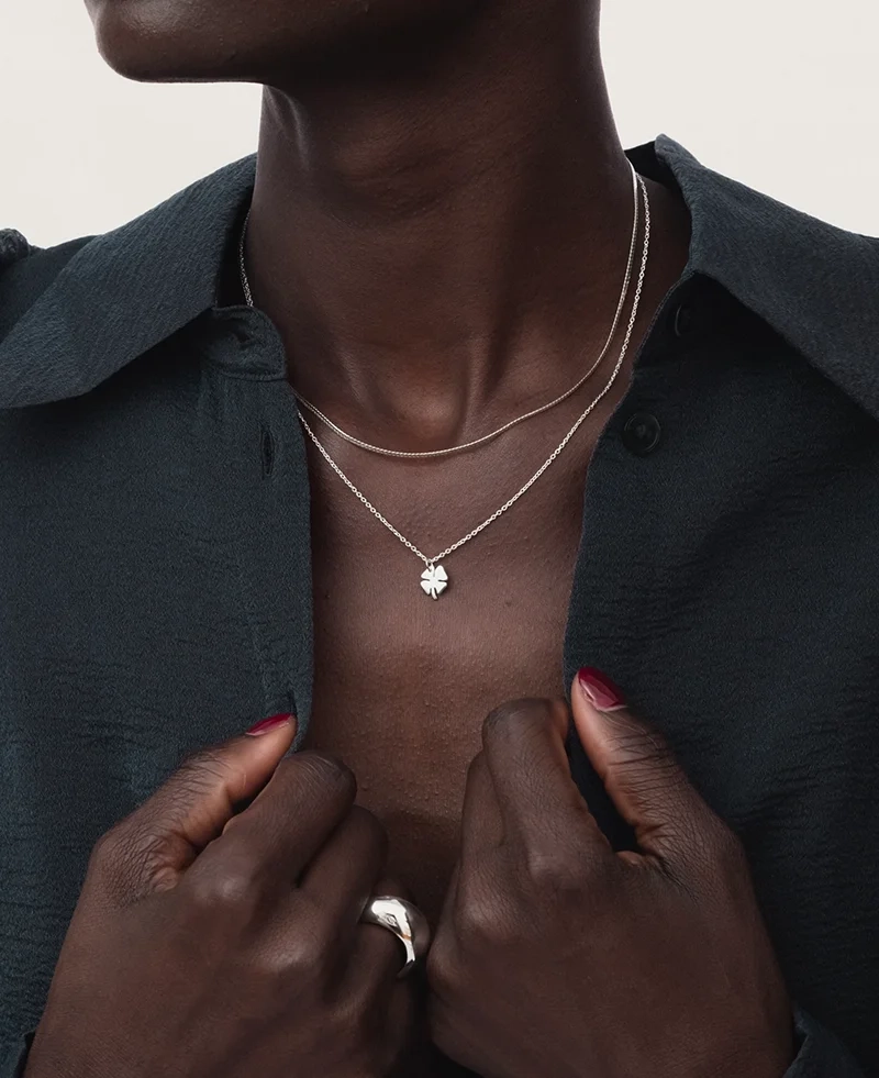 Bring Me Luck Necklace Silver - Syster P - Snabb leverans & Gratis paketinslagning - Nordic Spectra