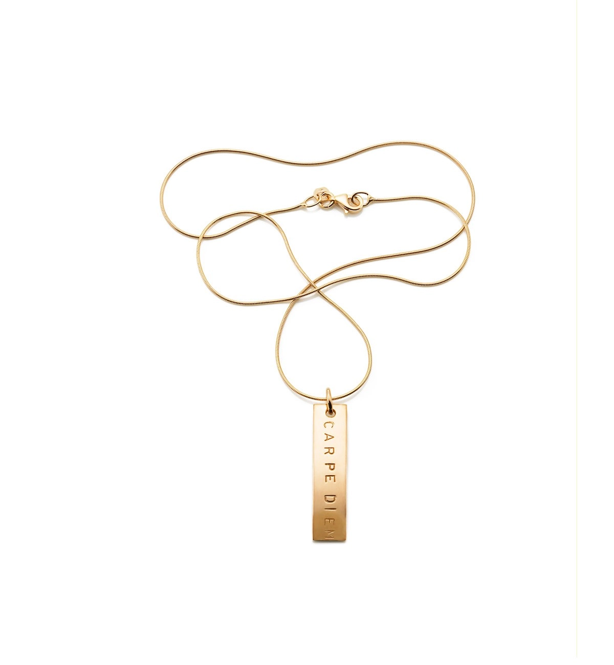 Carpe Diem Pendant Gold - Efva Attling halsband - Snabb frakt & paketinslagning - Nordicspectra.se