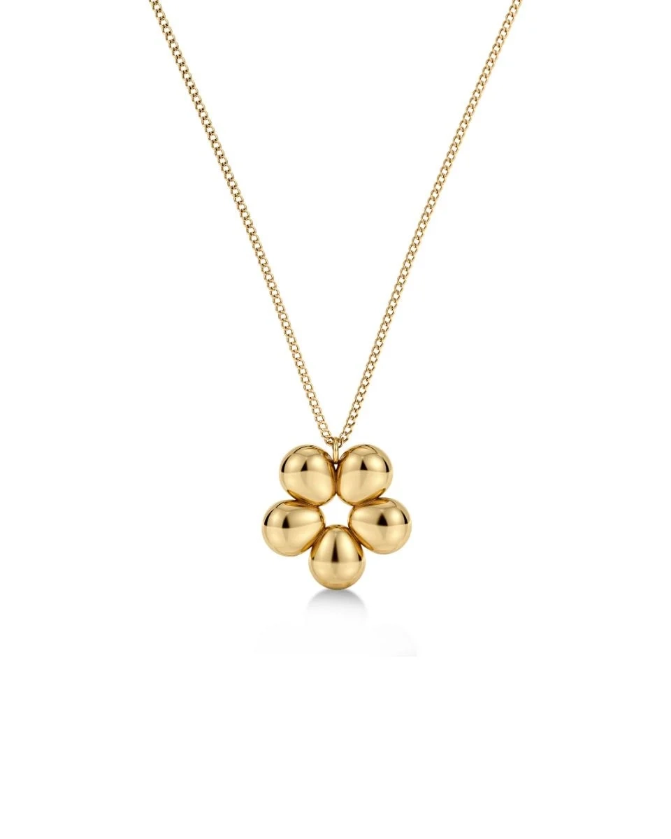 Edblad - Daisy Necklace M Gold