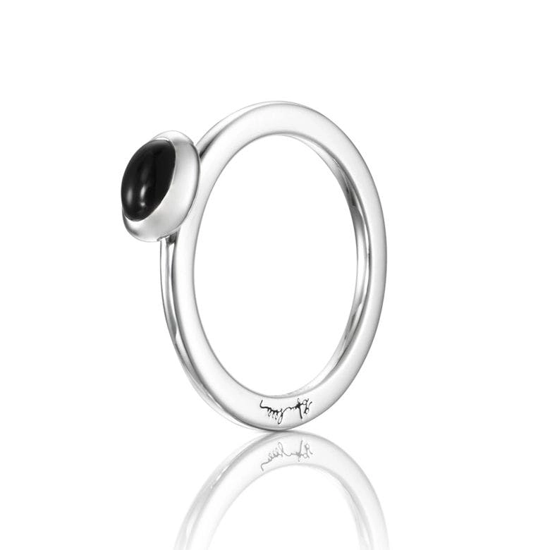 Efva Attling - Love Bead Ring - Onyx