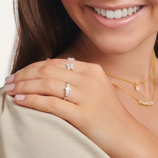 Ring Vintage Baguetteslipade Stenar - Thomas Sabo ringar - Snabb frakt & paketinslagning - Nordicspectra.se