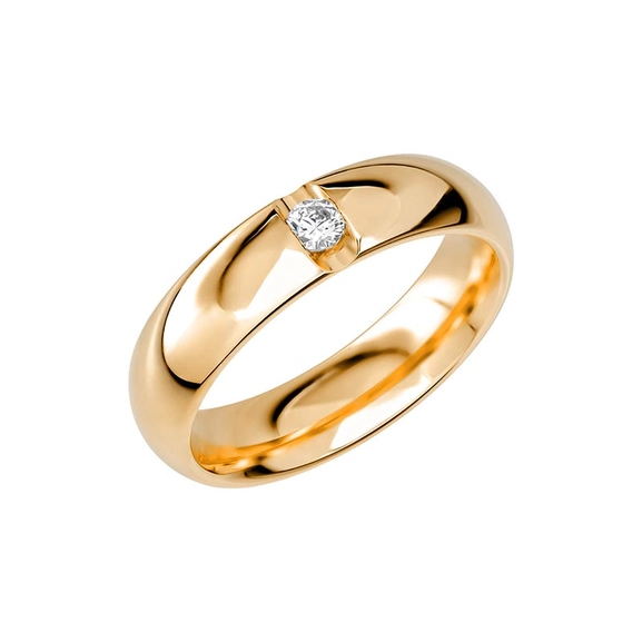 SR2048 Guld - Vigsel- & förlovningsringar - Schalins - Fri storleksändring* - Nordic Spectra