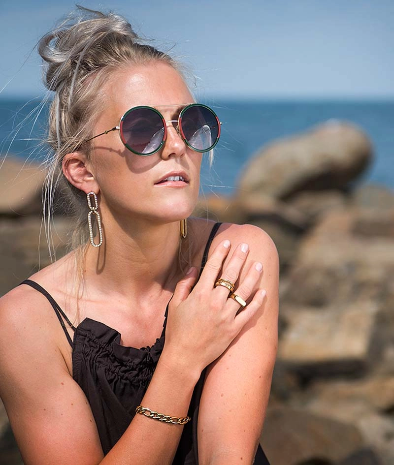 KATHY Ring Guld - Astrid & Agnes - Snabb frakt & paketinslagning - Nordicspectra.se