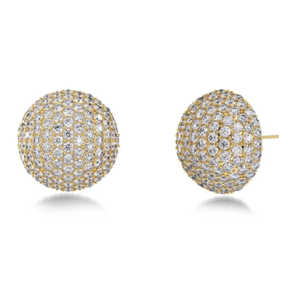 Bead Sparkle Studs Gold - Edblad - Snabb leverans - Gratis paketinslagning