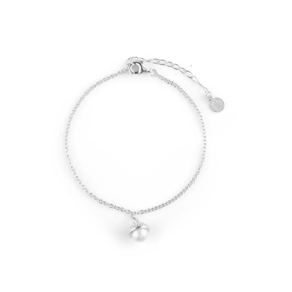 Pearl Bubble Bracelet Silver -CU Jewellery - Snabb frakt & paketinslagning - Nordicspectra.se