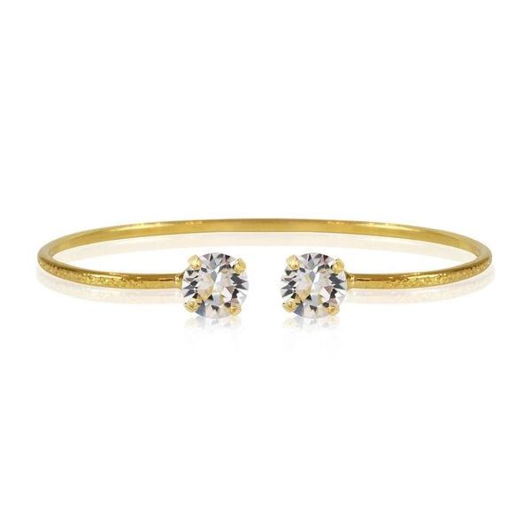 Classic Petite Bracelet Gold Crystal - Caroline Svedbom - Nopea toimitus ja lahjapakkaus - Nordic Spectra
