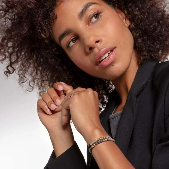 Armband Talisman Bicolor Svart - Thomas Sabo armband - Snabb frakt & paketinslagning - Nordicspectra.se